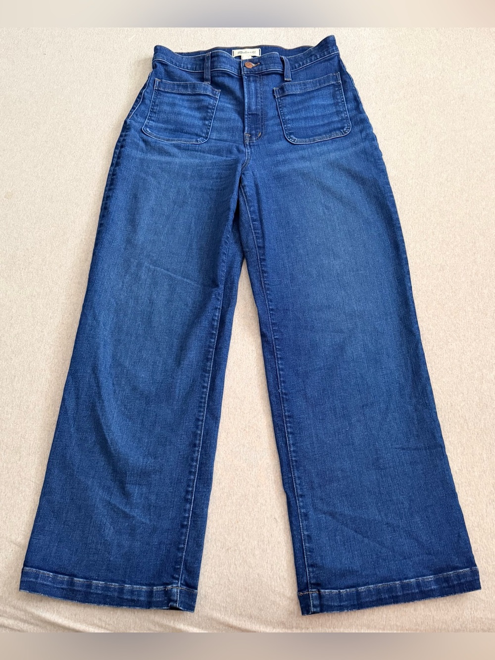 Madewell Emmett wide leg jeans